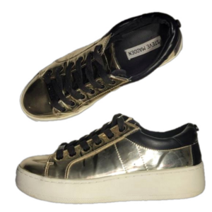 Steve Madden women's Gold Sneaker